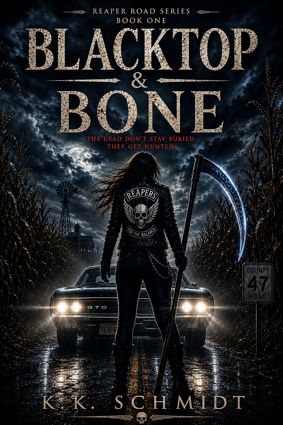 Book cover to begin the ride.