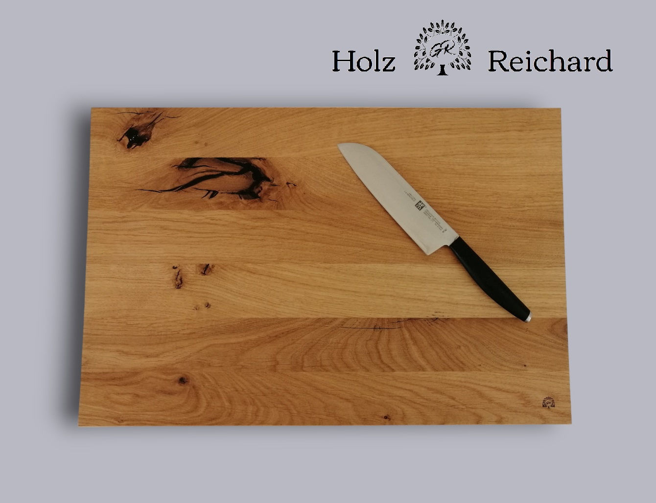 Schneide- und Servierbrett Eichenholz