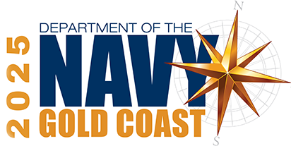 navy gold coast 2025 logo