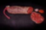 Chorizo cular ibérico de bellota (MITAD)