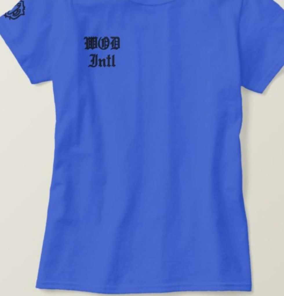 Thumbnail: W.O.D. International Embroidered T-shirt