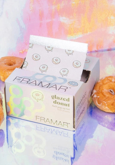 Миниатюра: Framar – преднарезанная тиснёная фольга «Donuts», 140 м