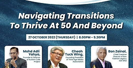 Navigating Transitions To Thrive At 50 And Beyond
