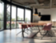 Empty conference room