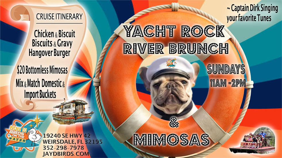 Yacht Rock River Brunch