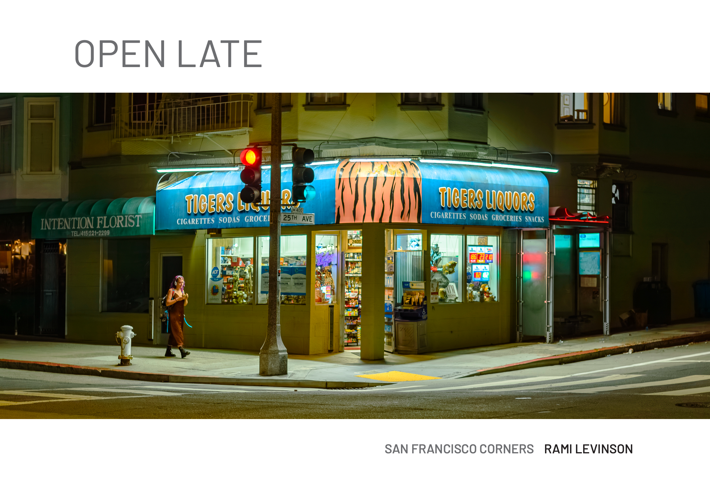 OPEN LATE book
