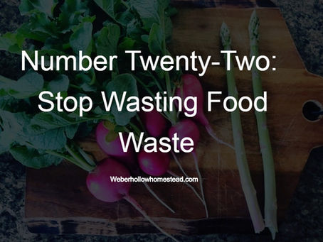 Stop Wasting Food Waste