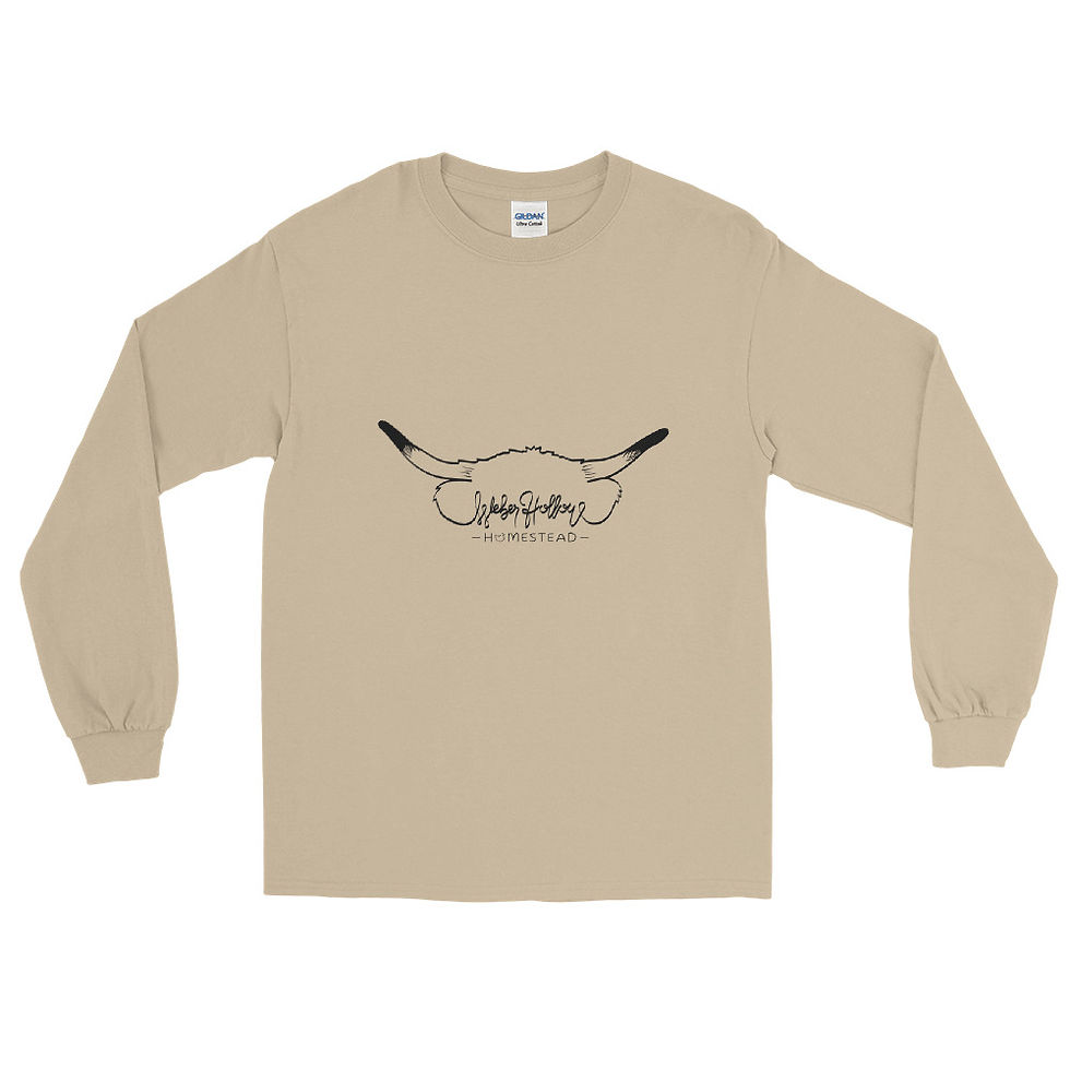 Thumbnail: Unisex Long Sleeve #HomeIsWhereYouHomestead T-Shirt