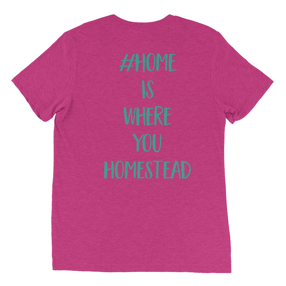 Thumbnail: Short Sleeve #HomeIsWhereYouHomestead T-Shirt