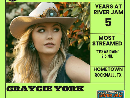 River Jam 25 Artist Preview: Graycie York