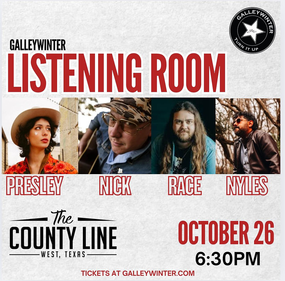 Presley Haile, Nick Brumley, Race Ricketts, Nyles - Galleywinter Listening Room