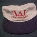 Ivory and Blue ADG Hat