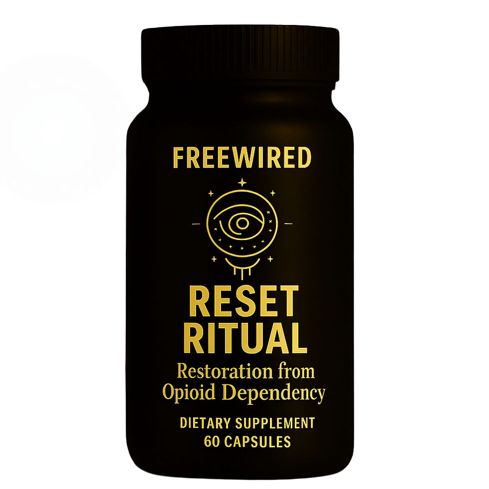 RESET RITUAL – Opiate Recovery & Nervous System Repair