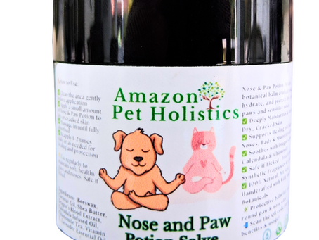 🌿 Nose & Paw Potion: The Natural Solution for Cracked, Dry, and Sensitive Spots