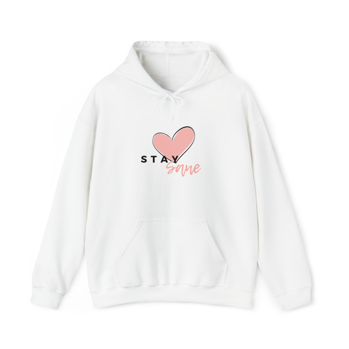 Save A Neshamah Stay Sane Womens Heavy Blend™ Hooded Sweatshirt