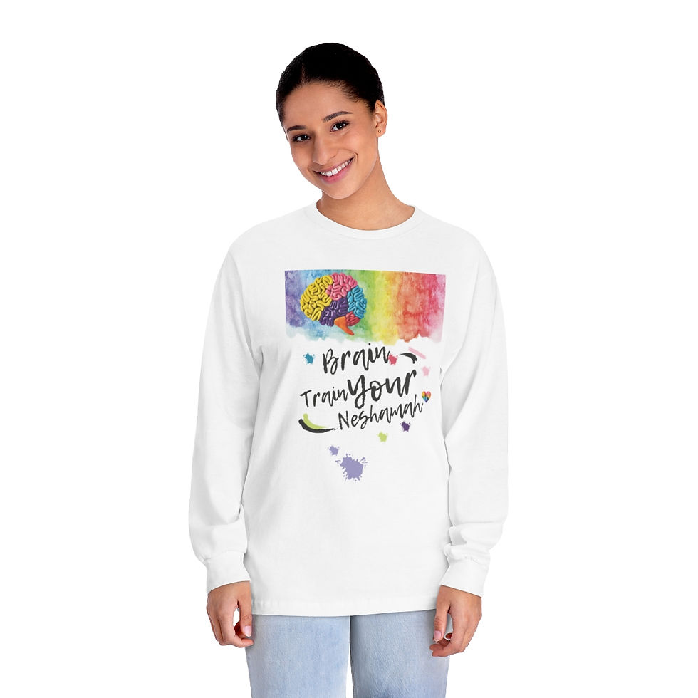 Thumbnail: Train your Neshama  Classic Long Sleeve T-Shirt