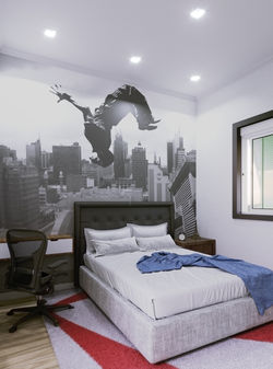 Quarto Jovem - Praticante de Parkour