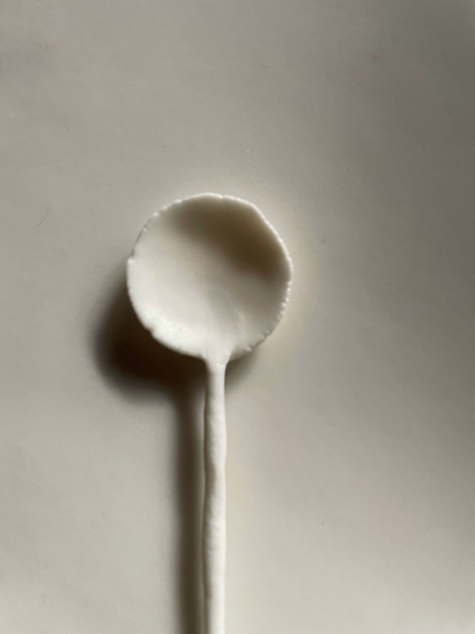 Miniature : céramique annecy cuillère à thé  porcelaine Claudie SAXE