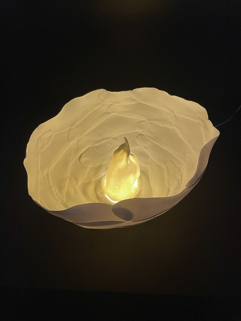 Miniature : Lampe pistil