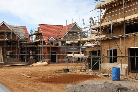 Scaffolding on new builds