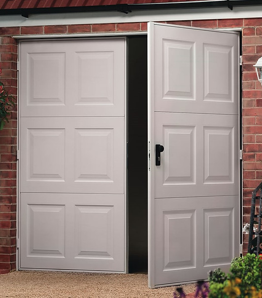 Georgian Side Hinged Garage Door