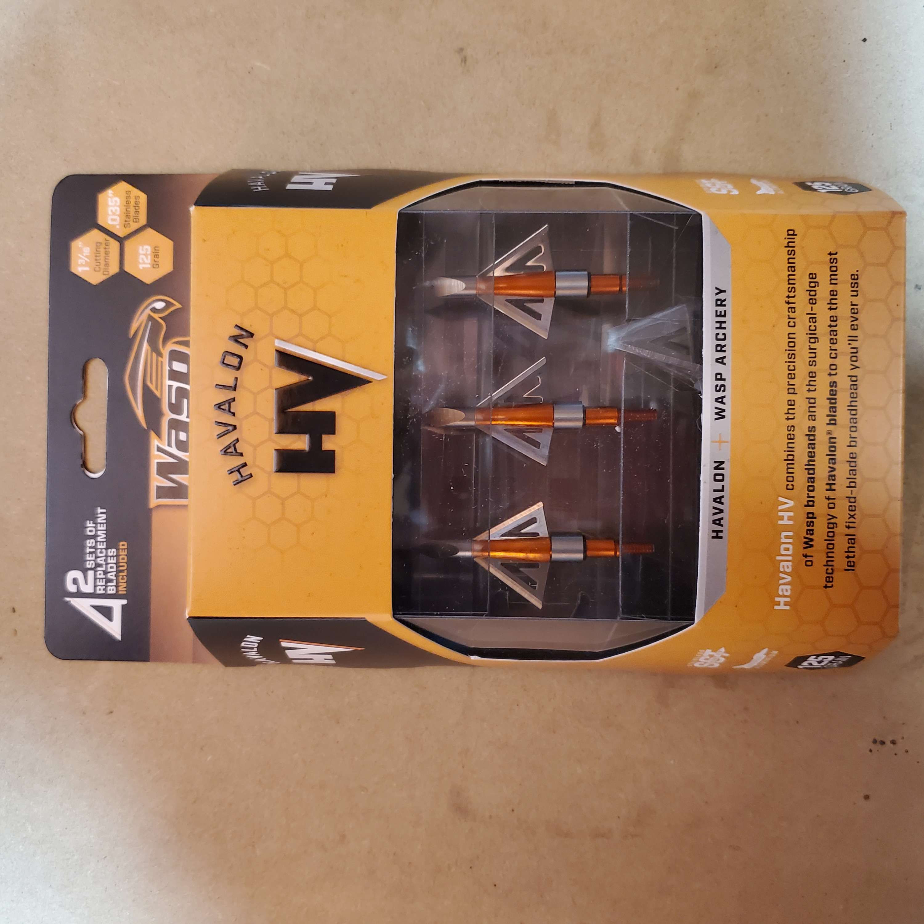 Wasp havalon 125 gr