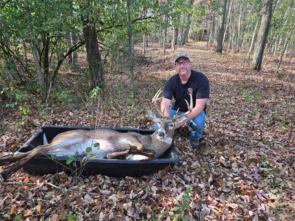 Nice Buck located with Thermal Drone in Eau Claire, WI