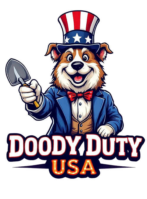 Our main logo, Your Doody is Our Duty