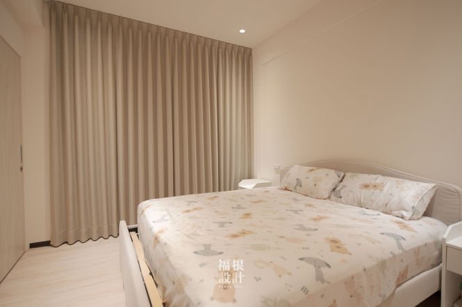 奶茶色房間設計