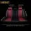 Thumbnail: OTOEZ Leather Car Seat Cover Universal 5 Seats Full Set Front Rear Seat Protecto