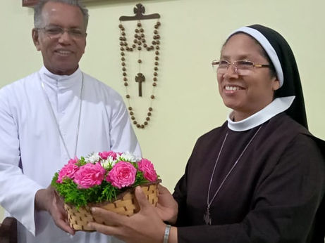 Mar George Njaralakkattu at Provincial House