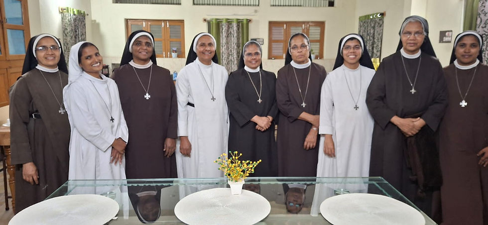 Friendly visit Sr. Shahila CTC Superior General & Co.