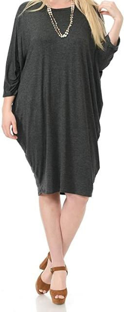 Thumbnail: Side Draped Dolman Sleeves