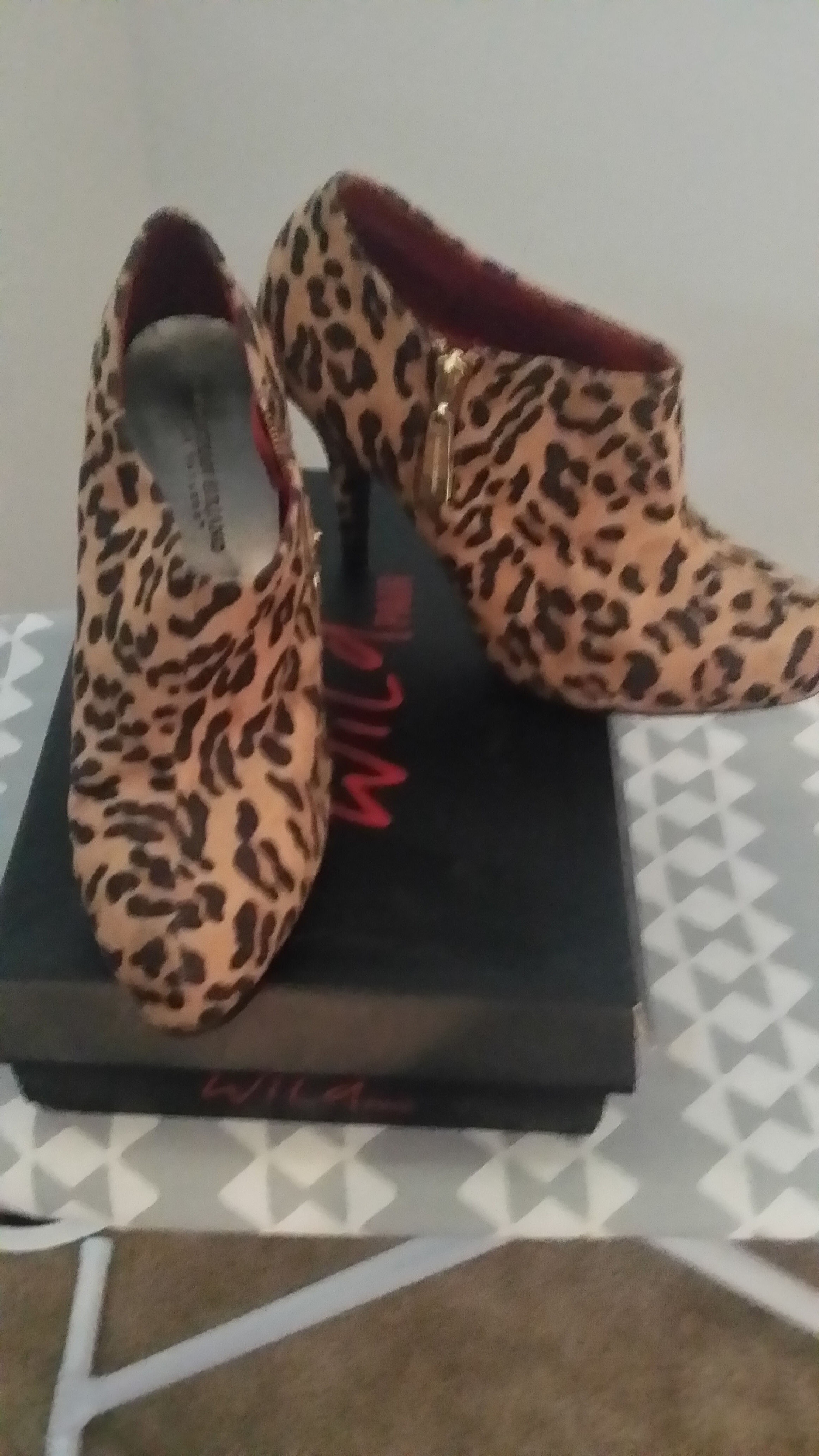 Leopard Print Bootie