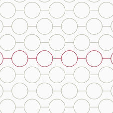 pearls, lines, circles, donut