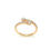 Thumbnail: Wrap Around Diamond Ring in 18K Rose Gold