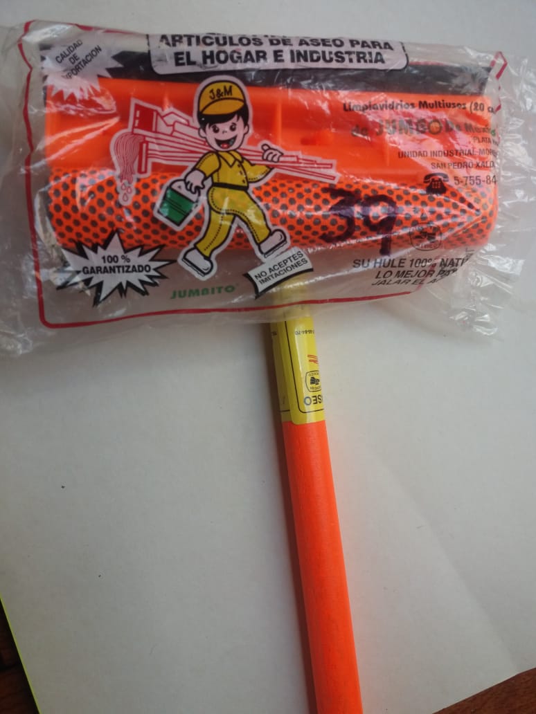 jalador con esponja corto