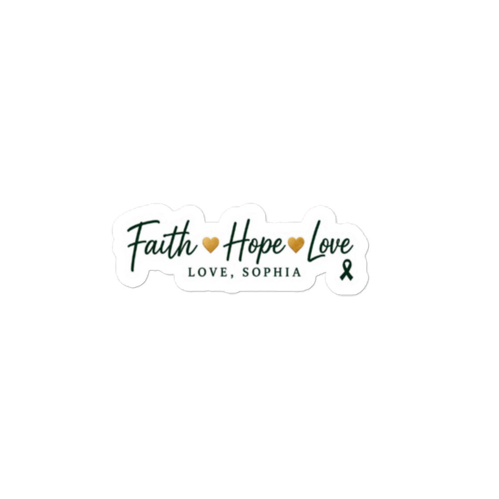 Thumbnail: Love, Sophia Die-Cut Sticker 1