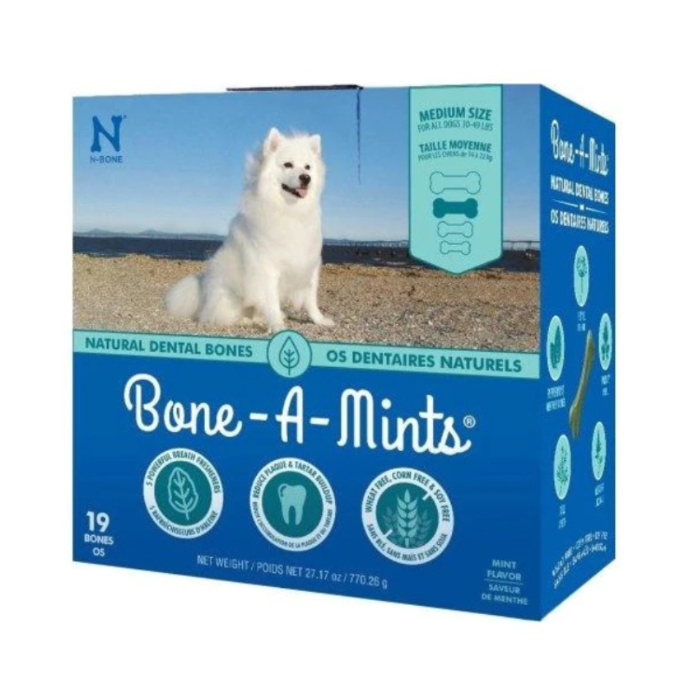 Os dentaires moyens à la menthe N-Bone pour chien Animal Expert St-Bruno
