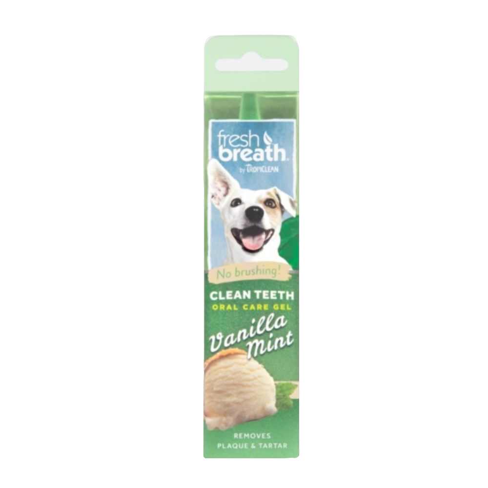 Gel de soin-bucco-dentaire-vanille-menthe-Tropiclean-chien-Animal-Expert-St-Bruno