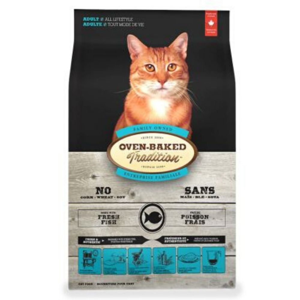 Formule au poisson Oven-Baked Tradition Chat adulte Animal Expert St-Bruno