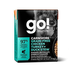 Ragoût de poulet, dinde et canard Go! Solutions