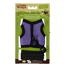 Harnais et laisse pour rongeurs Living World