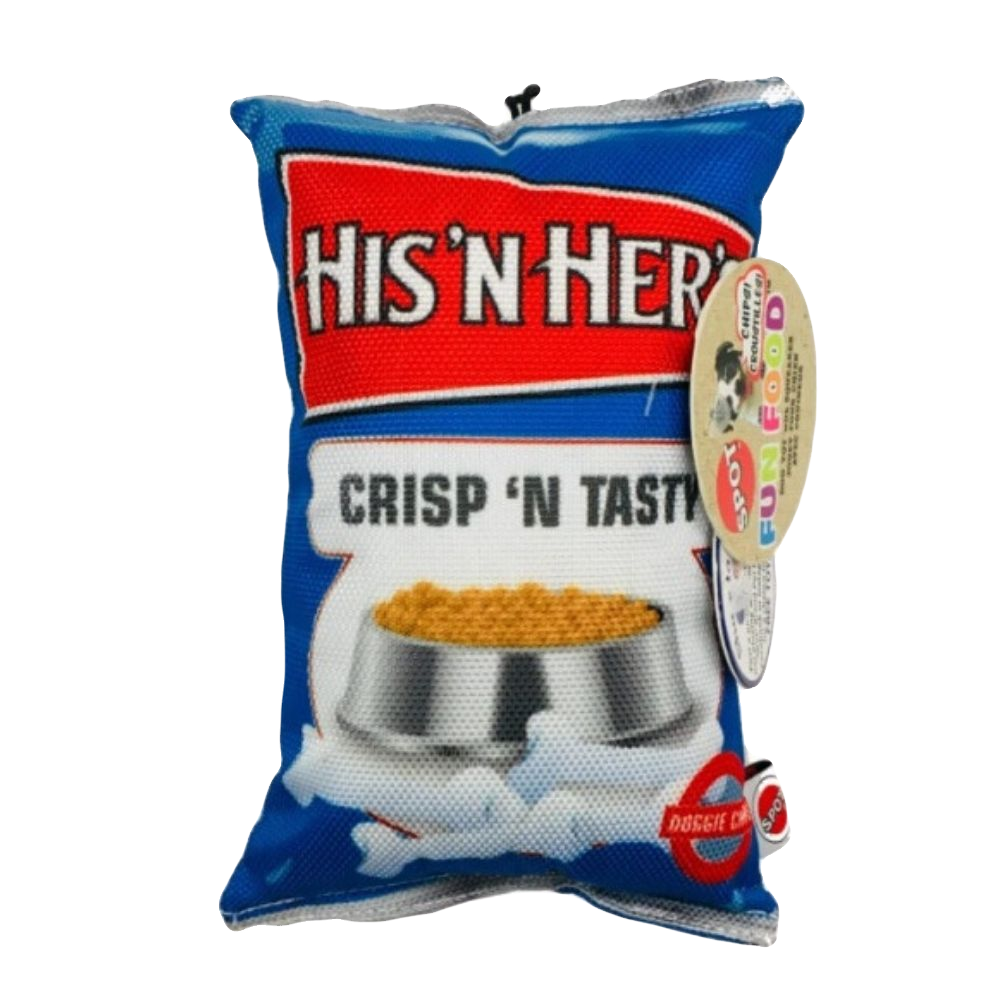 Jouet sac de chips couineur Spot pour chien