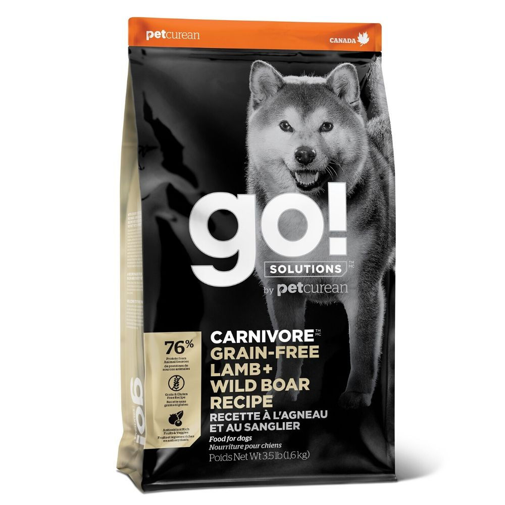 Carnivore agneau - sanglier sans grains Go pour chien Animal Expert St-Bruno