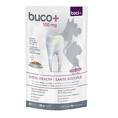 Sachets Buco+ chat et petit chien santé buccale Baci+