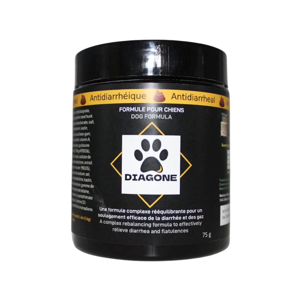 Santé digestive et antidiarrhéique Diagone pour chien Animal Expert St-Bruno