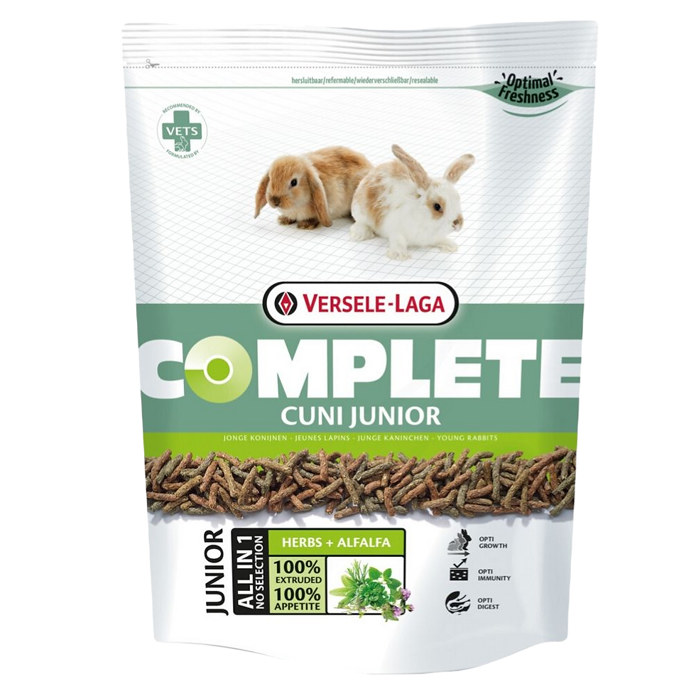 Aliment complete cuni junior pour jeune lapin Versele Laga Animal Expert St-Bruno