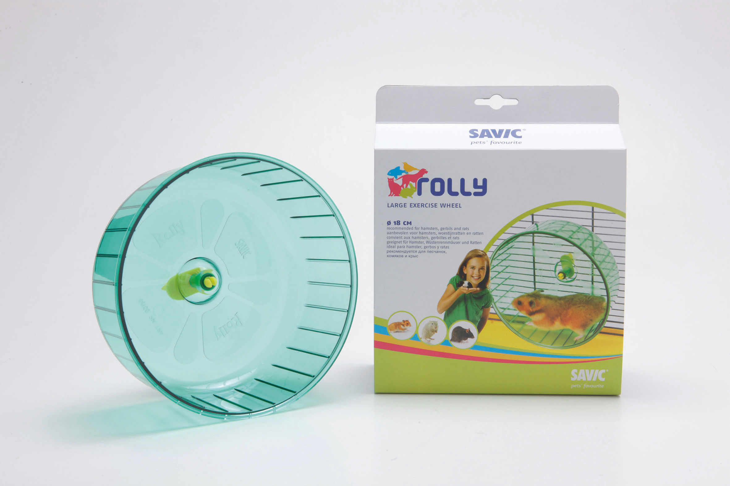 Savic Roue Rolly Transparente