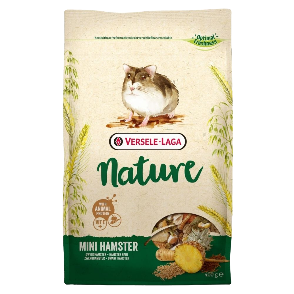 Nourriture nature pour mini hamster Versela Laga Animal Expert St-Bruno